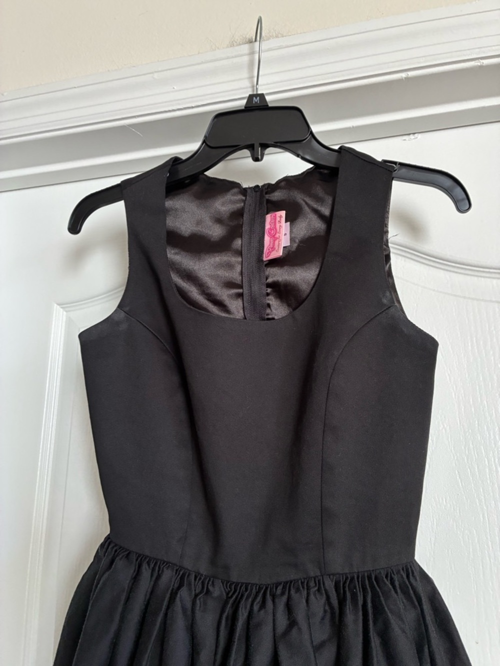 Rare Pinup Couture Magic Horses in Love Aurora Dress Black Pink Unicorn Size S - Picture 7 of 7